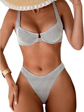 SweatyRocks Women's 2 Piece Bikini Set